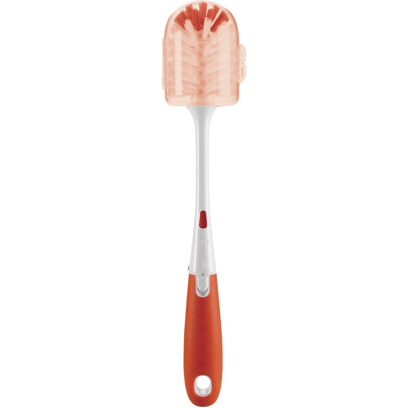 OXO Tot On-The-Go Drying Brush – Orange