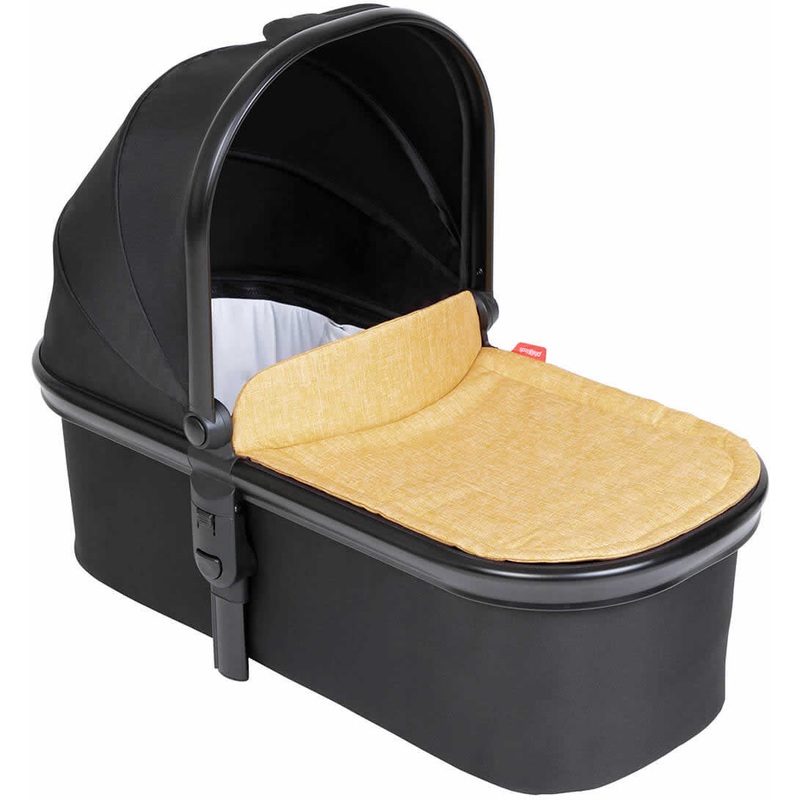 Phil & Teds Snug Carrycot – Black/Butterscotch