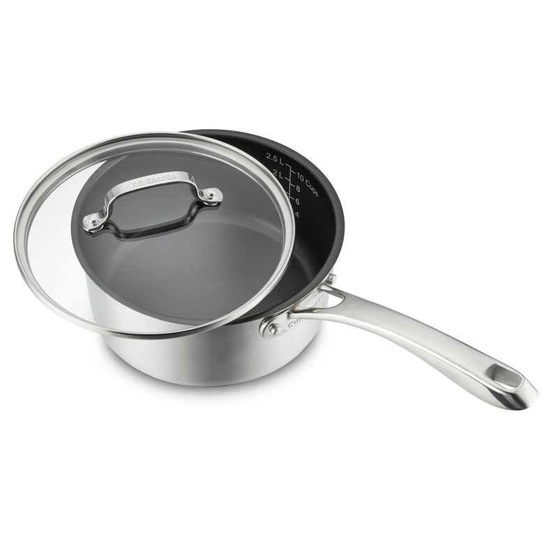 3qt Ceramic Nonstick Sauce Pan with Cover