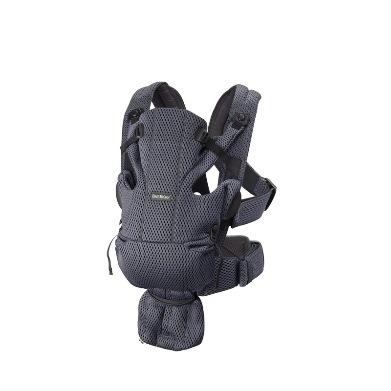 Baby Carrier Free, 3D Mesh – Anthracite (See Description)