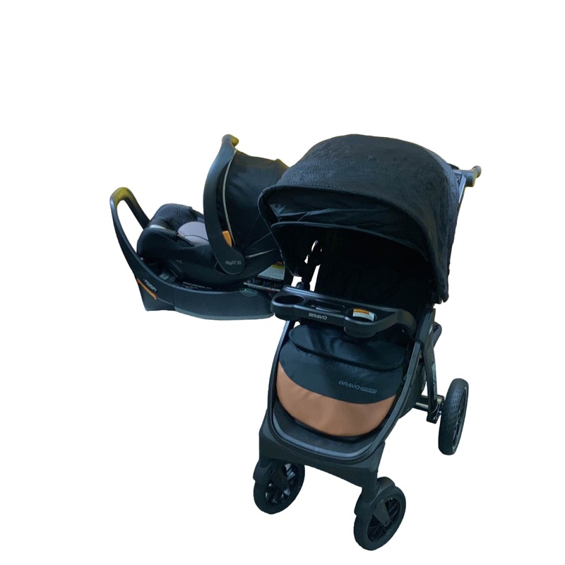 Chicco Bravo Primo Trio Travel System, Springhill, 2023