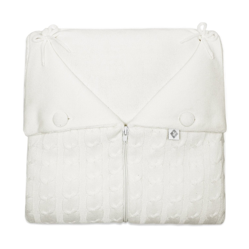 Cocoon Zip-Up Wearable Blanket – Off White