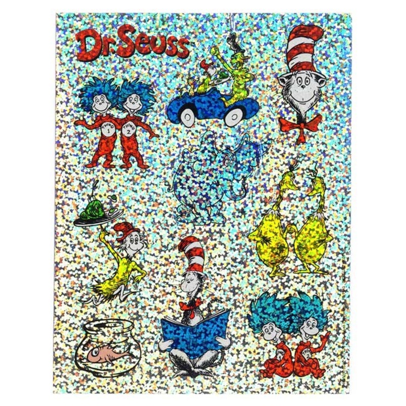 Dr. Seuss Character Sparkle Stickers