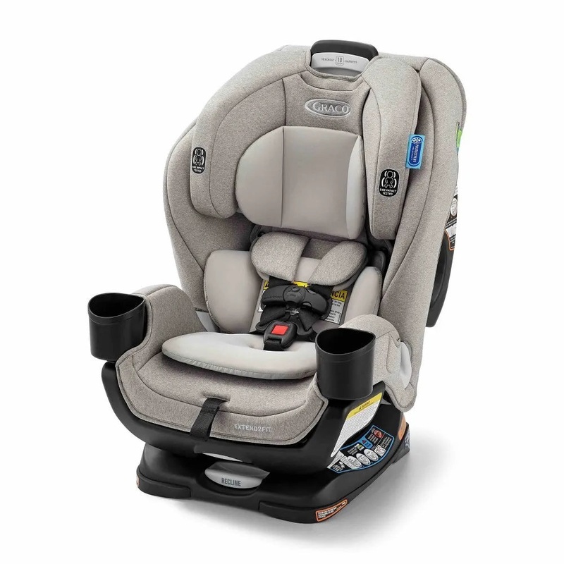 Graco Extend2Fit LX 3-in-1 Convertible Car Seat – Ashten (See Description)