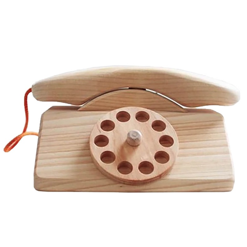 Grimm’s Wooden Telephone Toy