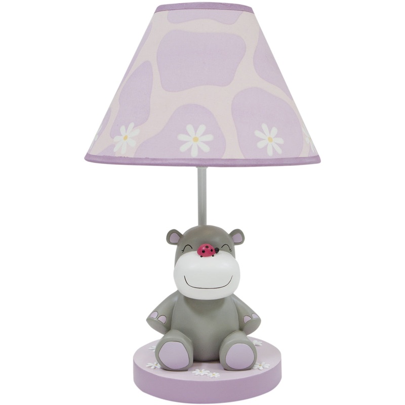 Lambs & Ivy Ladybug Jungle Lamp with Shade