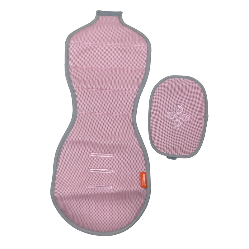 Meeno Babies Cool Mee Car Seat Liner, Pink
