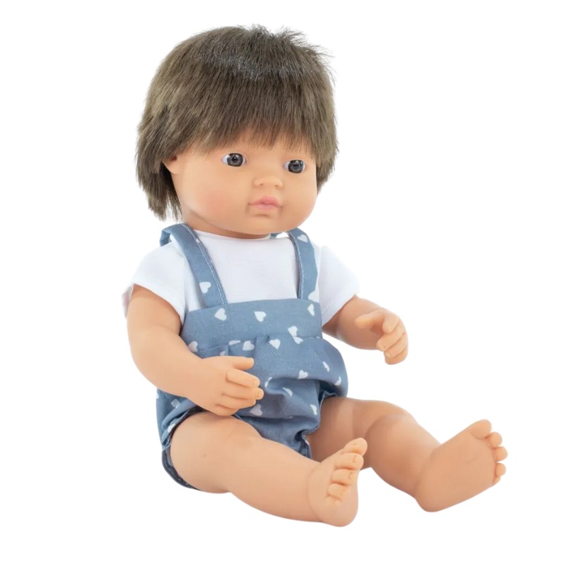 My Friends & Me Brown Hair Caucasian Boy Doll – 15″