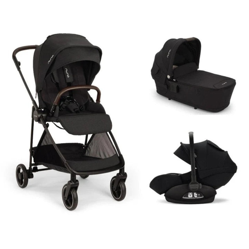 Nuna IXXA NEXT + PIPA NEXT Travel System – Caviar