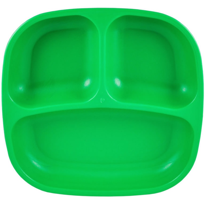Re-Play 7″ Divided Plate – Kelly Green
