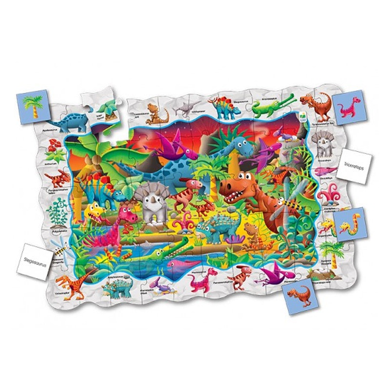 The Learning Journey Puzzle Doubles, Find It! Dinosaurs