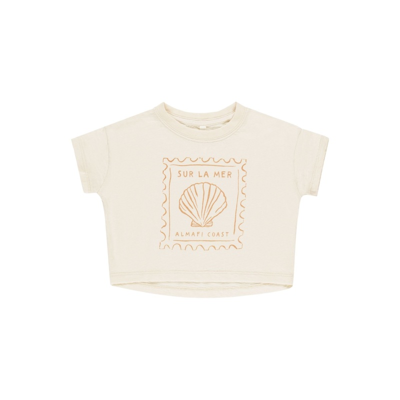 Boxy Tee – Seashell