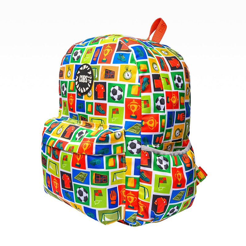 Cubs Football Fan Backpack  Junior 16 Inch