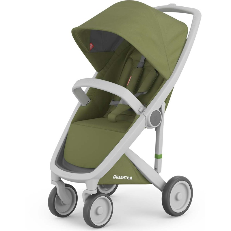 Greentom Classic Stroller – Grey/Olive