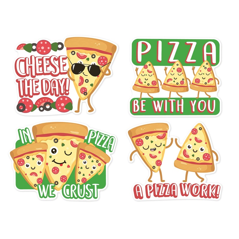 Jumbo Scented Stickers – Pizza
