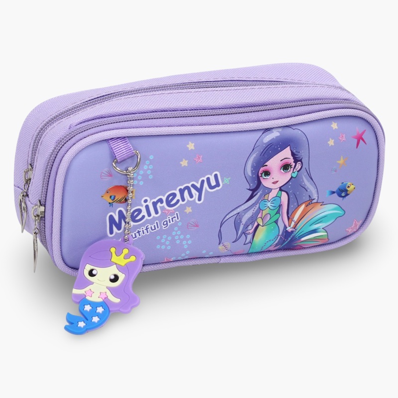 Mermaid Pencil Case – Purple