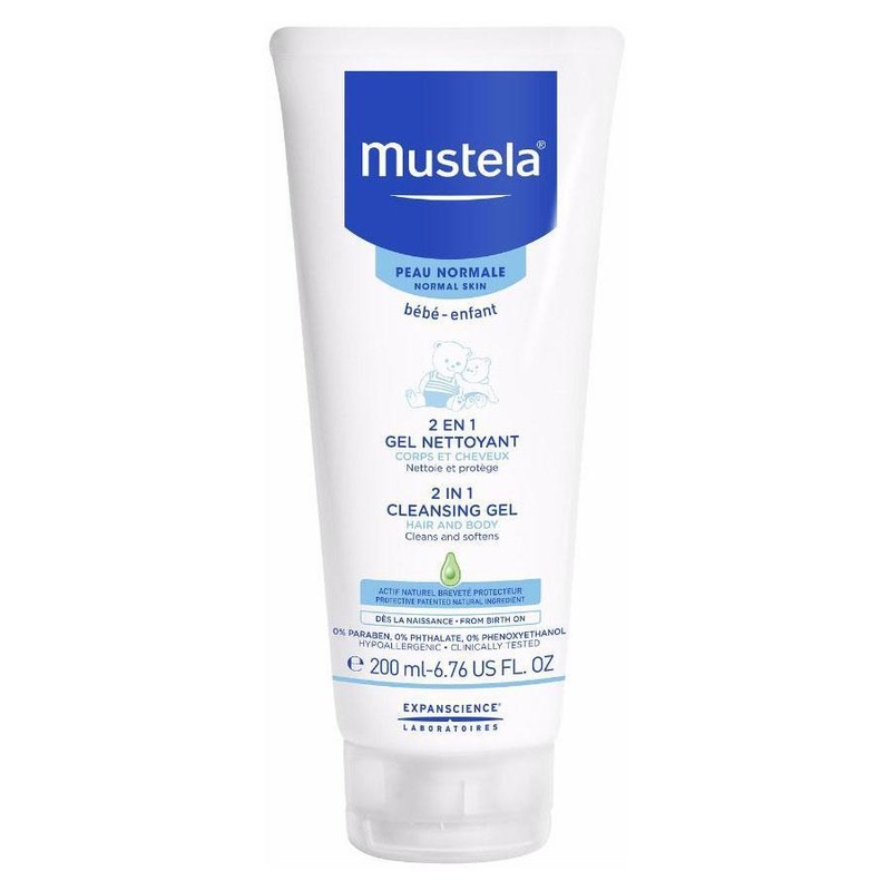 Mustela 2 in 1 Cleansing Gel – 200ml