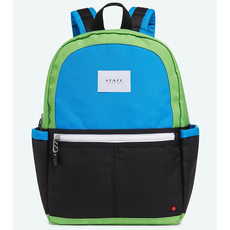 State Bags Kane Backpack Diaper Bag – Black/Green