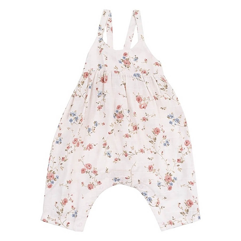Tie Back Romper Climbing Roses