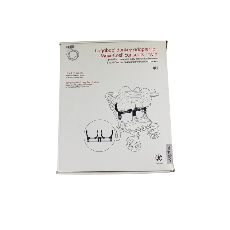 Bugaboo Donkey Twin Adapter for Turtle/Maxi Cosi Car Seats