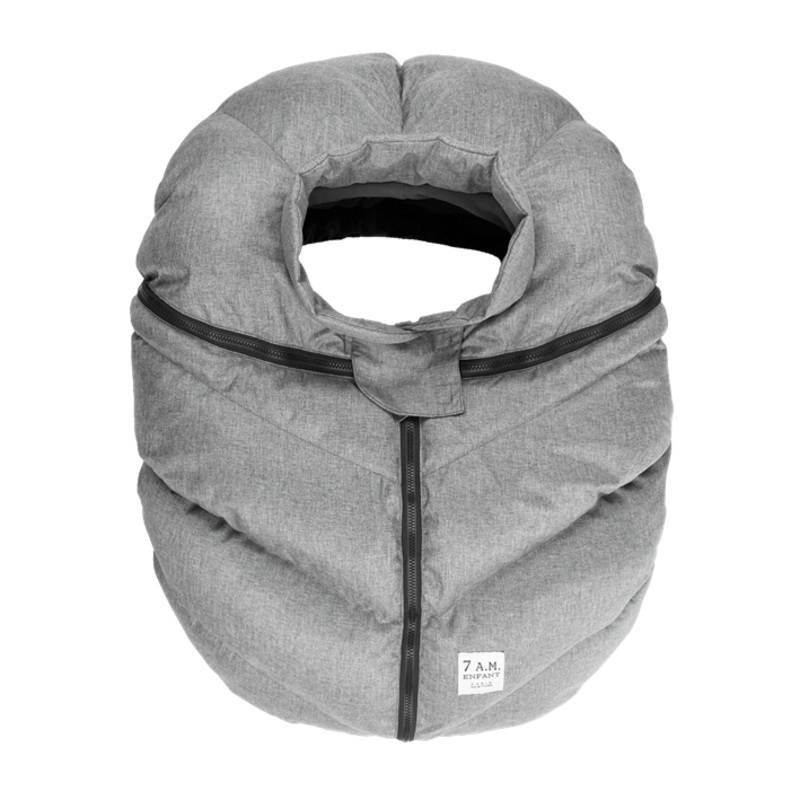 Car Seat Cocoon – Heather Grey