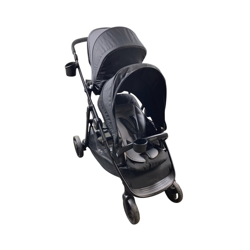 Graco Ready2Grow LX 2.0 Double Stroller, 2021, Gotham