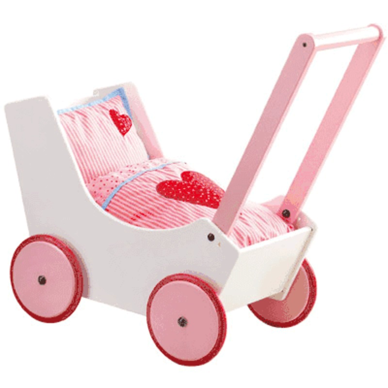 Haba Doll Pram – Hearts