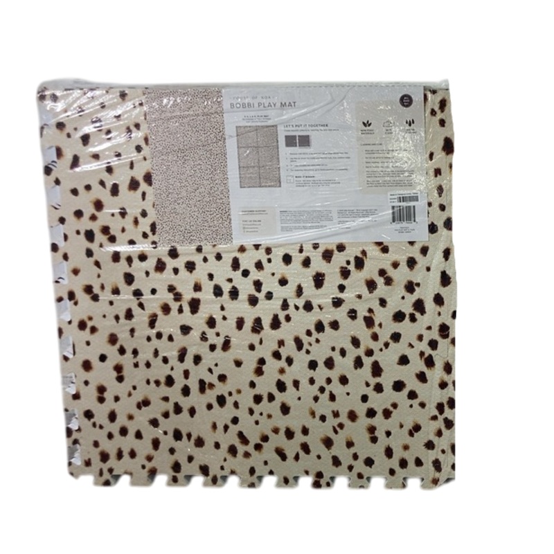 House Of Noa Little Nomad Play Mat, 4×6′, Umber, Bobbi