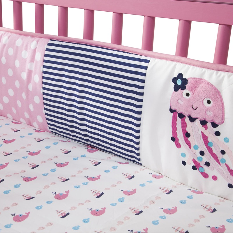 Lambs & Ivy Splish Splash Crib Bumper