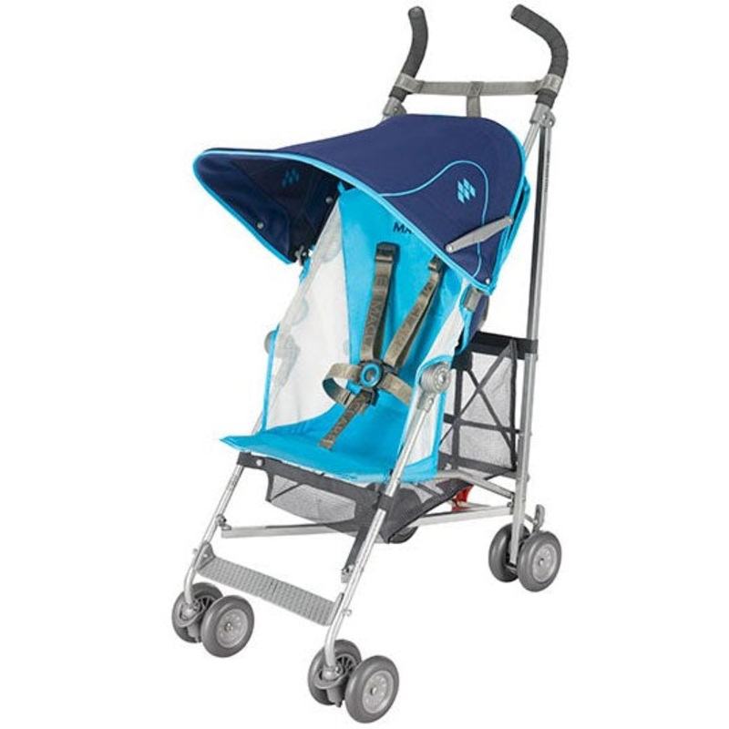 Maclaren Volo Umbrella Stroller 2012 Blue Atoll / Medieval Blue