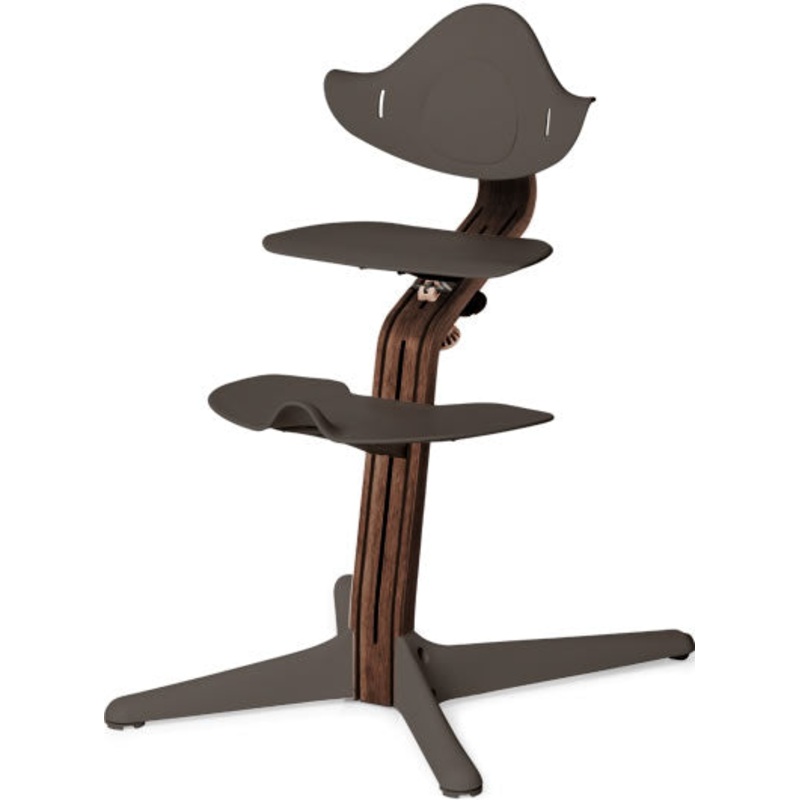 Nomi High Chair – Premium Walnut / Coffee