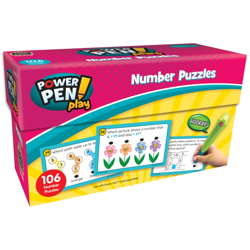 Power Pen Play: Number Puzzles (Gr. 12)