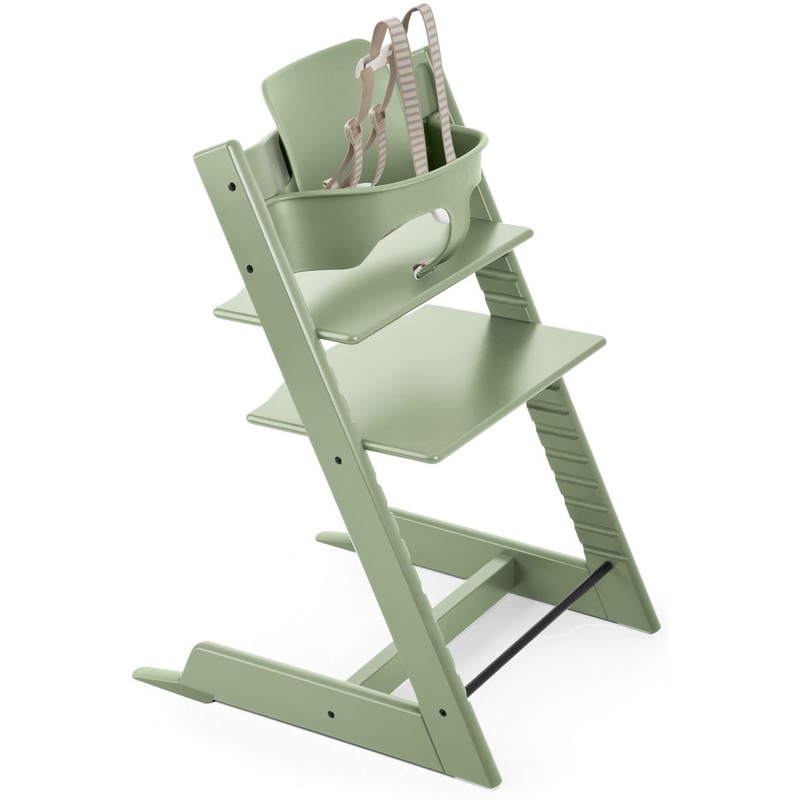 Stokke Tripp Trapp High Chair & Baby Set 2018 Moss Green