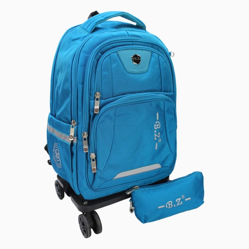 Turquoise School Set – 20 Inches (Backpack + Pencil Case)