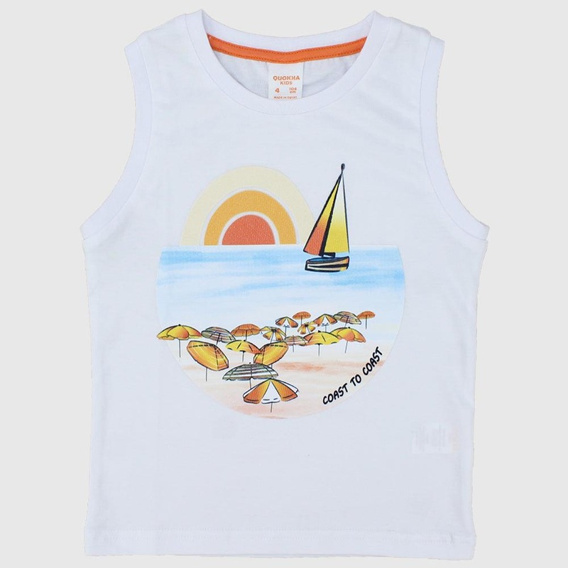 Beach Sleeveless T-Shirt