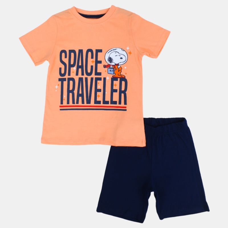 Boys Pajama Set – Space Traveler Design