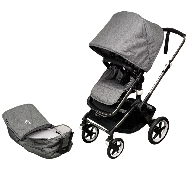 Bugaboo Fox 3 Stroller, 2021, Grey Melange, Graphite