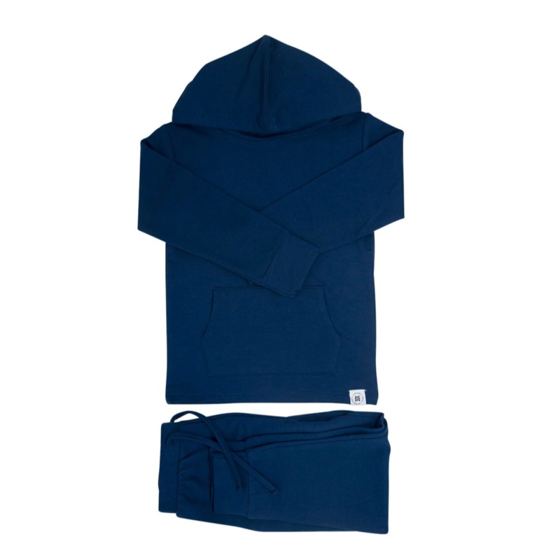 Hooded Jogger Set – Deep Navy