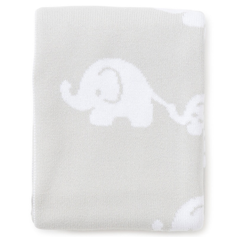 Kissy Kissy Novelty Blanket Elephant Grey