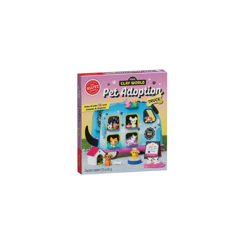 Klutz Mini Clay World Pet Adoption Truck