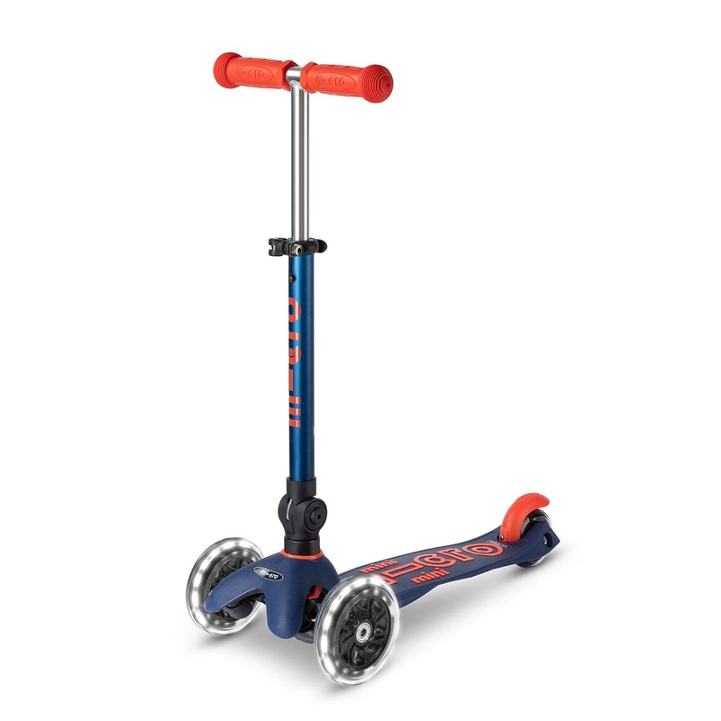 Micro Kickboard Mini Foldable LED Scooter
