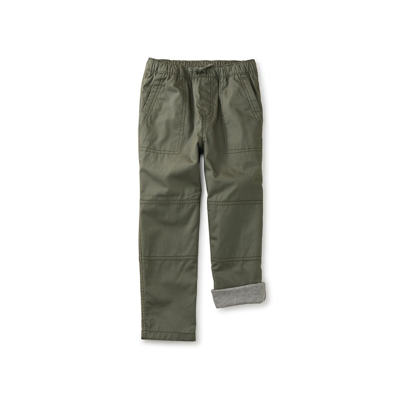 Tea Collection Cozy Does It Lined Pants – Dried Rosemary