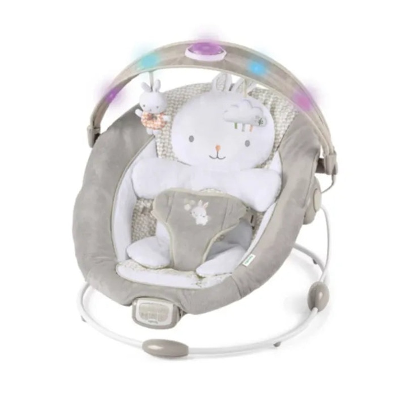 Baby Bouncer Seat, Bunny Tummy Time Pillow Mat – Twinkle Tails