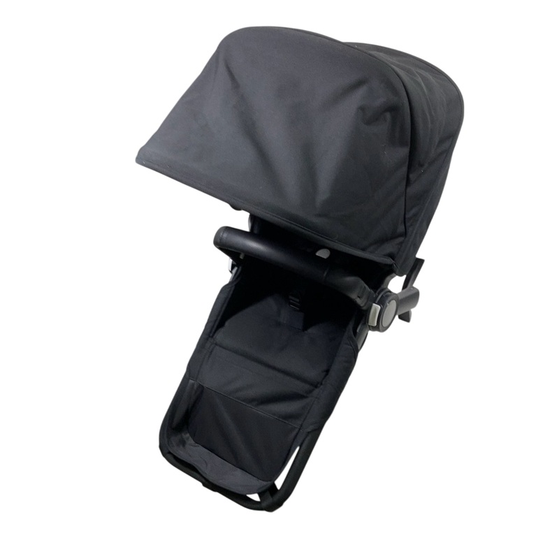 Bugaboo Donkey 5 Duo Extension Set, 2024, Black, Midnight Black, Midnight Black, with Canopy
