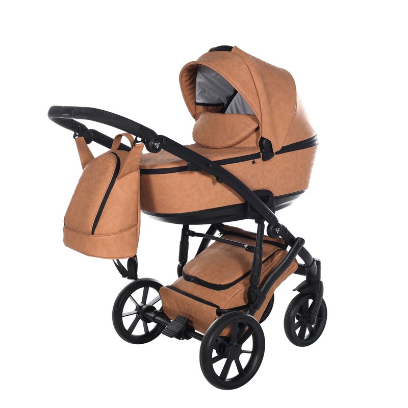 JUNAMA SPACE CARO CAMEL – 4IN1 (INCLUDES CAR SEAT & ISOFIX BASE)