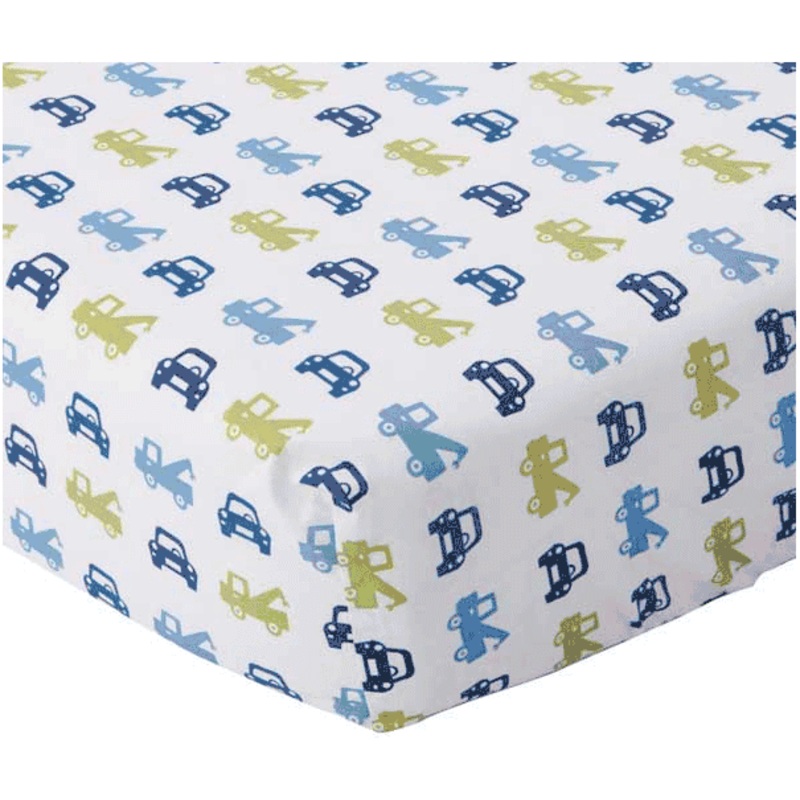 Lambs & Ivy Little Traveler Crib Sheet