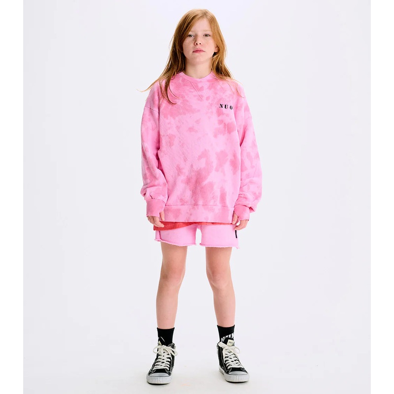 Mega Tie Dye Sweatshirt – Super Pink