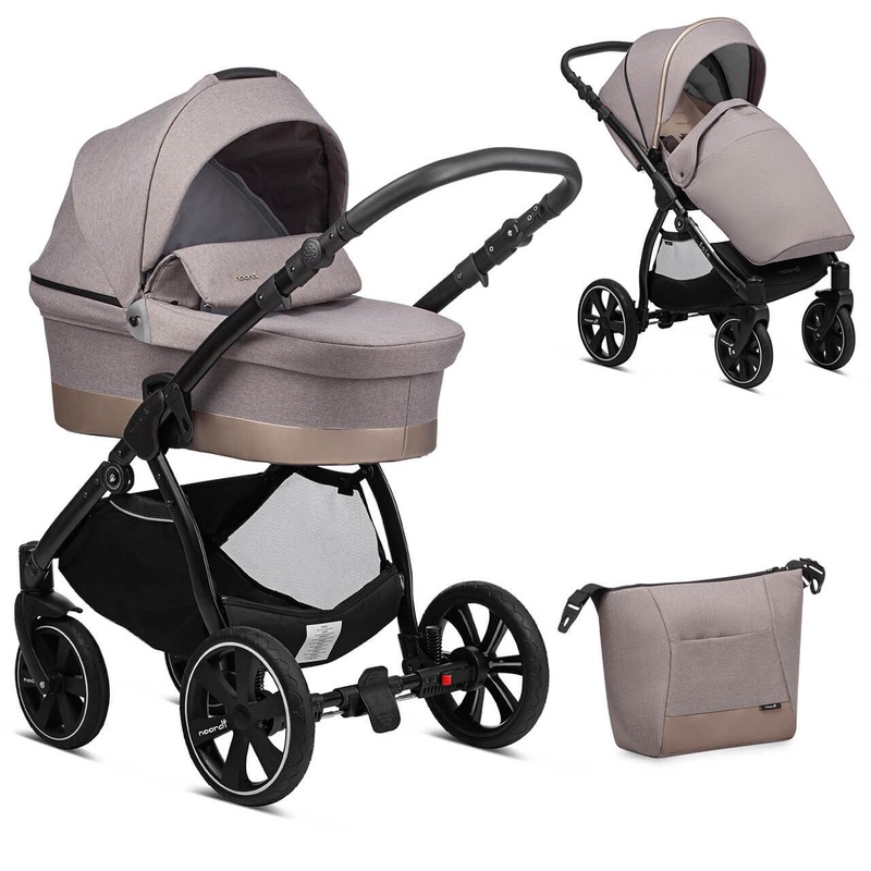 Noordi Sole Go 2-in-1 Pram – Beige