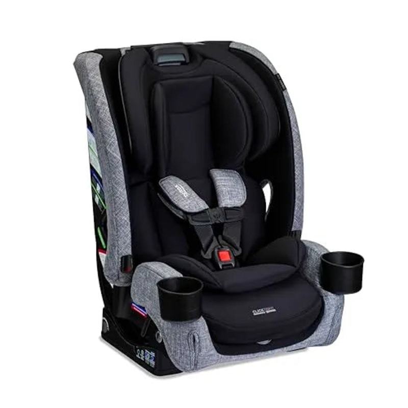 One4Life Slim All-in-One Convertible Car Seat with ClickTight – Raven Black