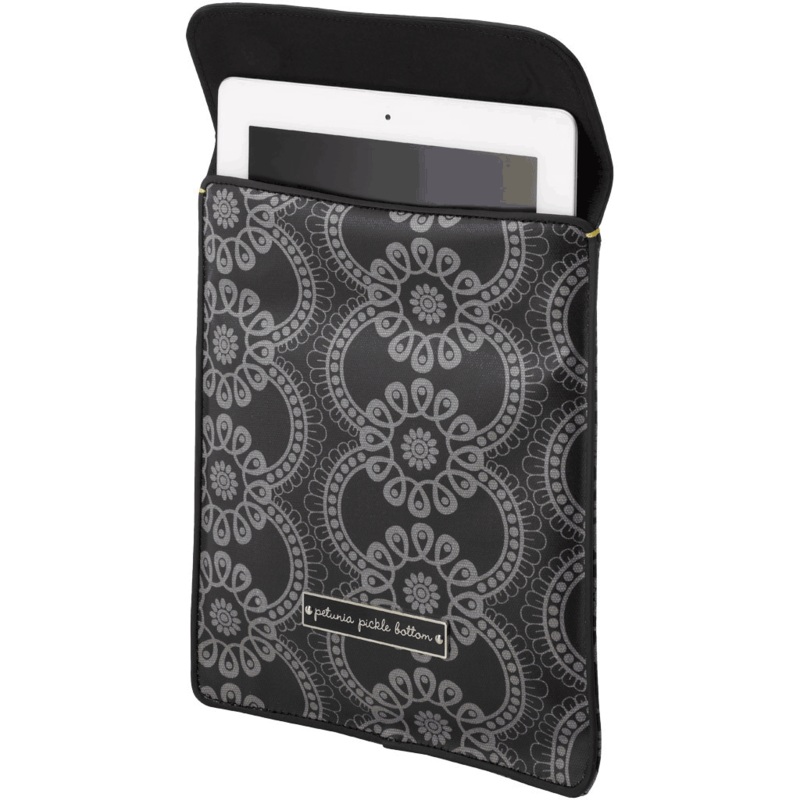 Petunia Pickle Bottom Stowaway iPad Sleeve in Evening in Innsbruck